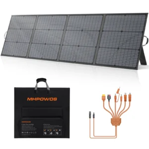 Panneau Solaire Pliable 220W — Van Full-Time & Alimentation Secours