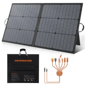 Panneau Solaire Pliable 110W — Van & Alimentation Secours