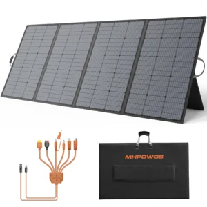 Panneau Solaire Pliable 400W — Production Maximale & Alimentation Secours